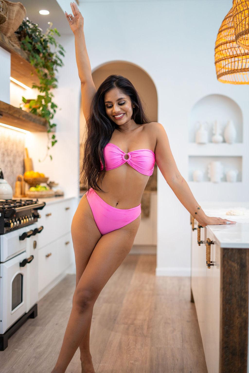 HIGH WAIST BIKINI BOTTOM - Salt Sand Swim